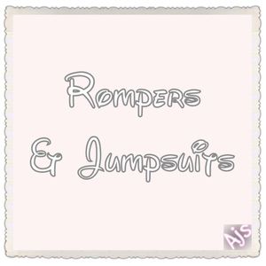 See Listings for Rompers & Jumpsuits